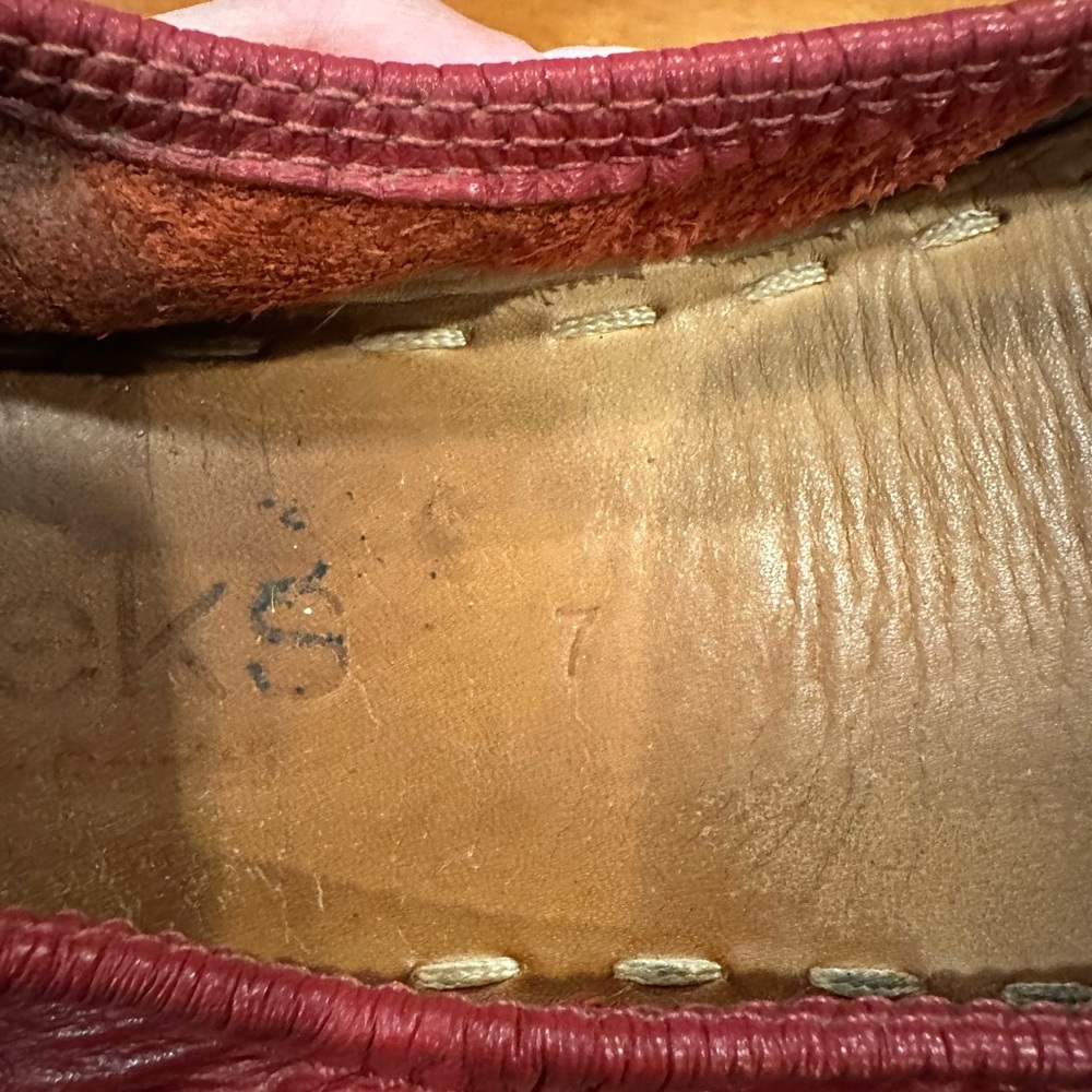 Tieks Red Leather Ballet Flats size 7 - Picture 8 of 8